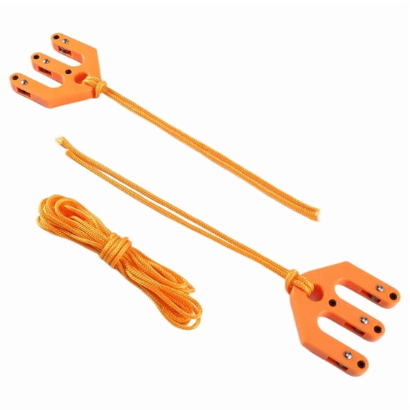 Portable Game Gear Hoist Plastic Hoist Block and Tackle System Compact Game Lifting Tool Pulley for Hauling Management