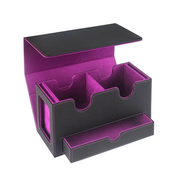 Magic Storage Box Portable Game Magnetic Card Storage Box, Drawer Storage Box with ...