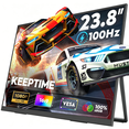 thumbnail image 1 of Portable Gaming Monitor 23.8",Laptop Screen Extender External Display 1080P 100Hz,USB C/HDMI Second Display with Speakers for Windows/Mac/Android/IOS/PS4/Switch/Xbox, 1 of 6