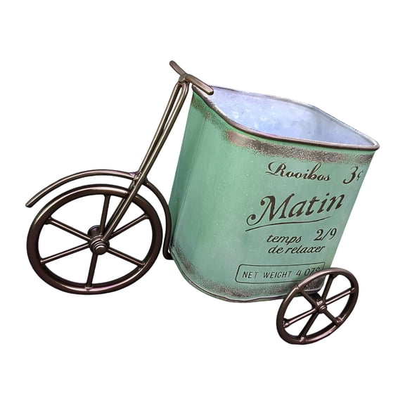 Portable Garden Cart Mobile Plant Stand Stylish Rolling Storage Rack Decoration