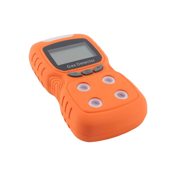 Portable Gas Detector Tester 4in 1 Gas Detector CO H2S O2 EX Tester Analyzer Rechargeable LCD Display Sound Light Vibration Alarm Air Quality Tester