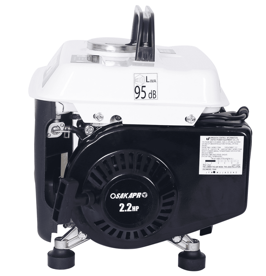 Portable Gas Generator Low Noise EPA Compliant for Home Use