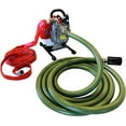 thumbnail image 1 of Portable Gas Powered Water Pump with Hoses (2,000 Gallons Per Hour), 1 of 4
