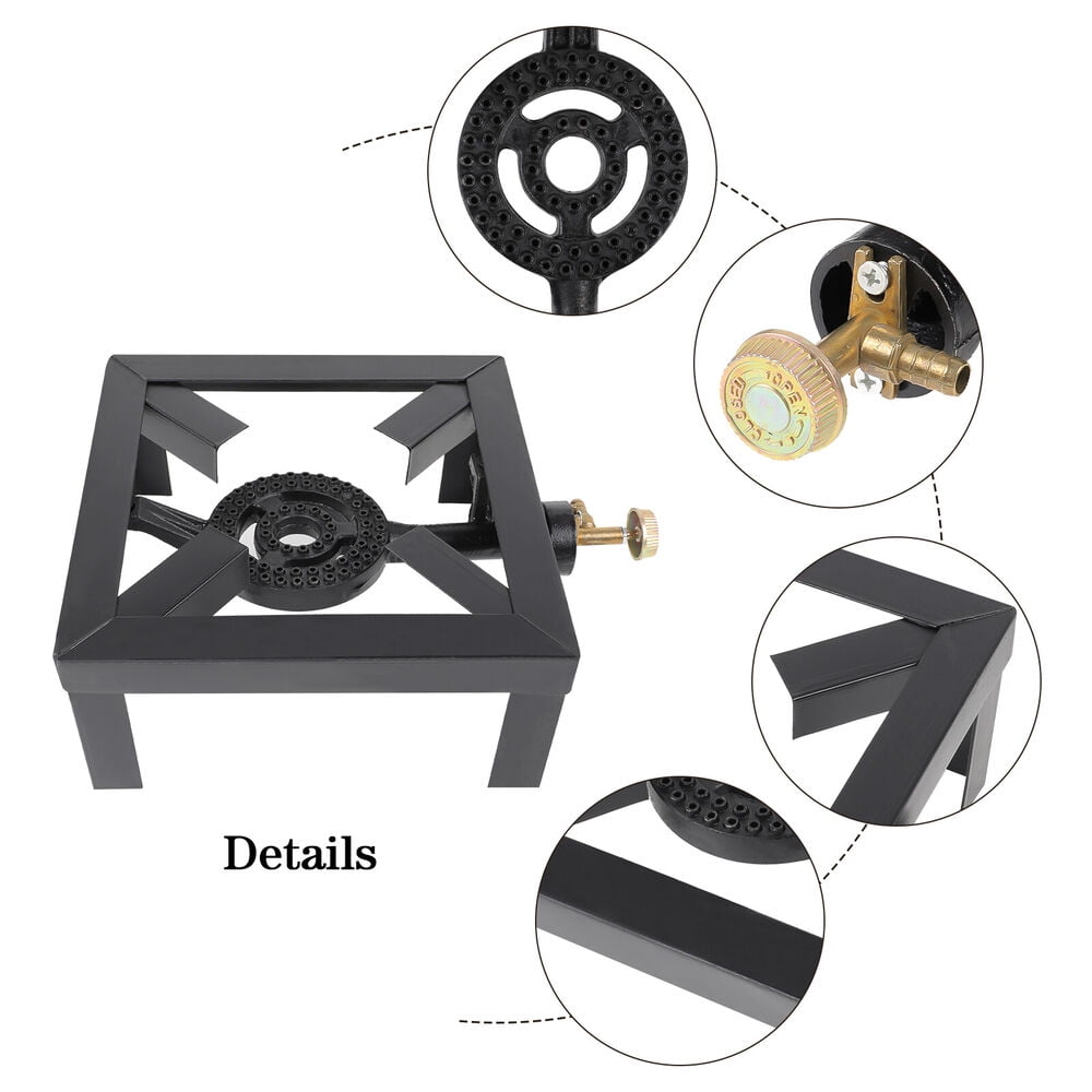 Portable Gas Propane Cooker Single Burner Outdoor Camping Picnic Stove