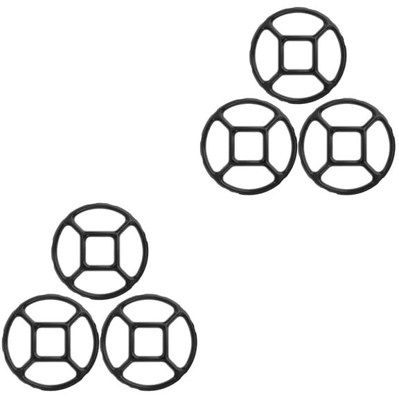 Portable Gas Stove Wok Ring for Hob 6 Pcs Tripod Support Rack Cooker Electric Enamel Auxiliary Small Pot