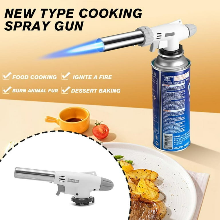 Portable Gas Torch Flame Gun Blowtorch Copper Flame Butane Gas Burner Lighter Heating Welding
