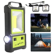 Portable Generator,DFITO 3600mAh Portable Power Station with Bulb, Solar Power Bank for Camping Outdoor Family Rv Emergency