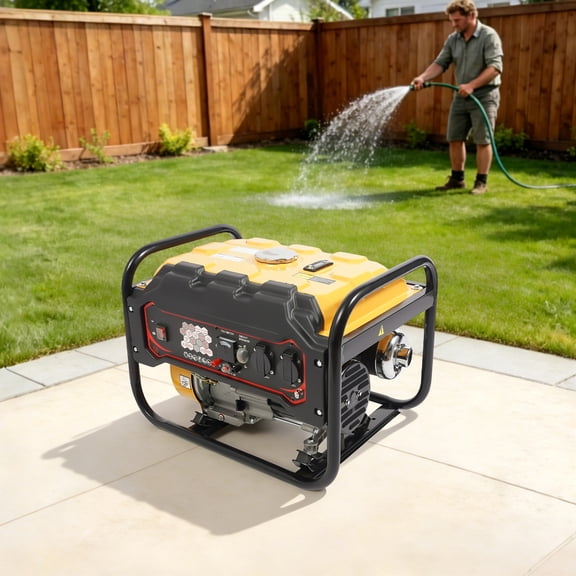 Portable Generator, Power Generator, 4-Stroke Gasoline Generator