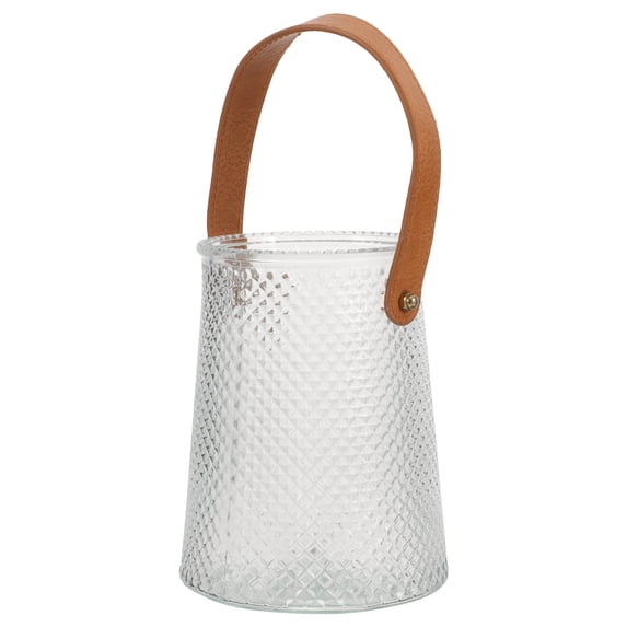 Portable Glass Vase Handbags Glass Vase for Flower Wedding Decoration Home Decoration Glass Purse Vase Flower Vase