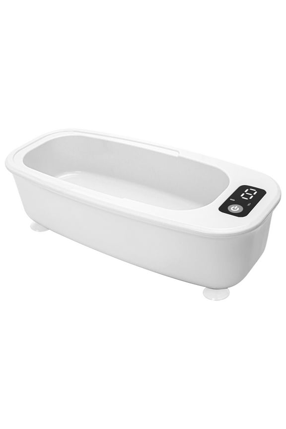 Portable Glasses Jewelry Watch and Lens Case Cleaner, Ultrasonic Multifunction Cleaning Device for Home and Travel, Deep Cleaning Stain Removal and Hygiene