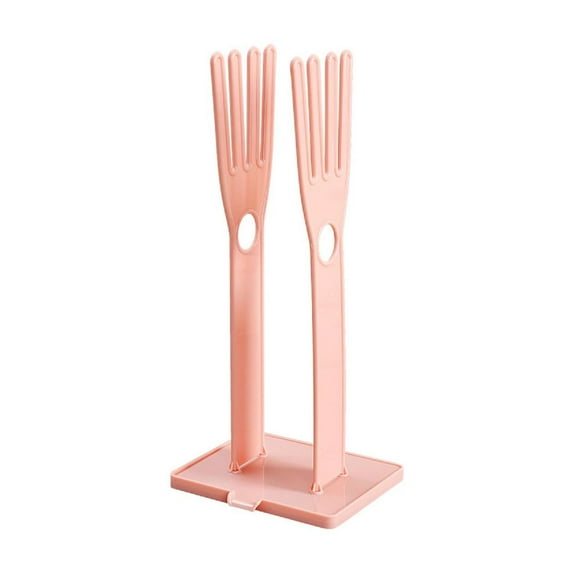 Portable Glove Drying Rack Removable Desktop Drainage Storage Rack