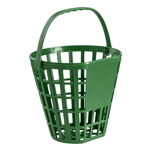 Portable Golf Picker Basket with Handle Holds 50 Balls Anti Rolling for Practice