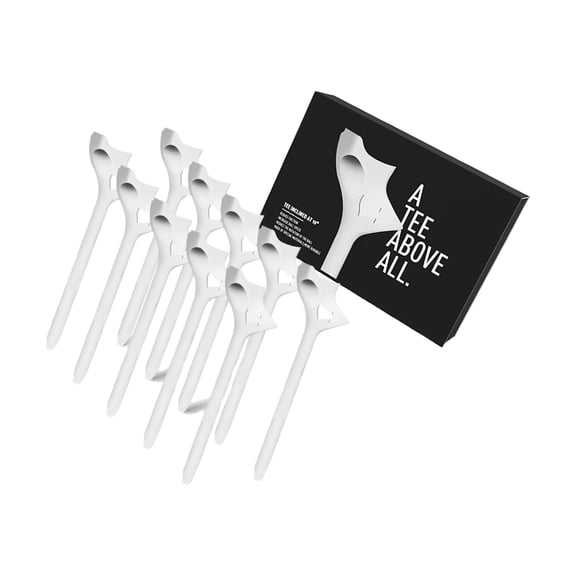 Portable Golfs Nails Tees Plastics Golfs Tees Stability Tees Holder Tees for Lawns Practice and Use