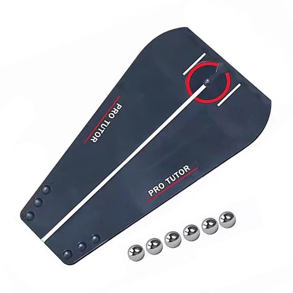 Portable Golfs Putting Tutor Indoor Simulation Track Swing Device Driving Ranges Tees Golfs Putting Assistant Tool