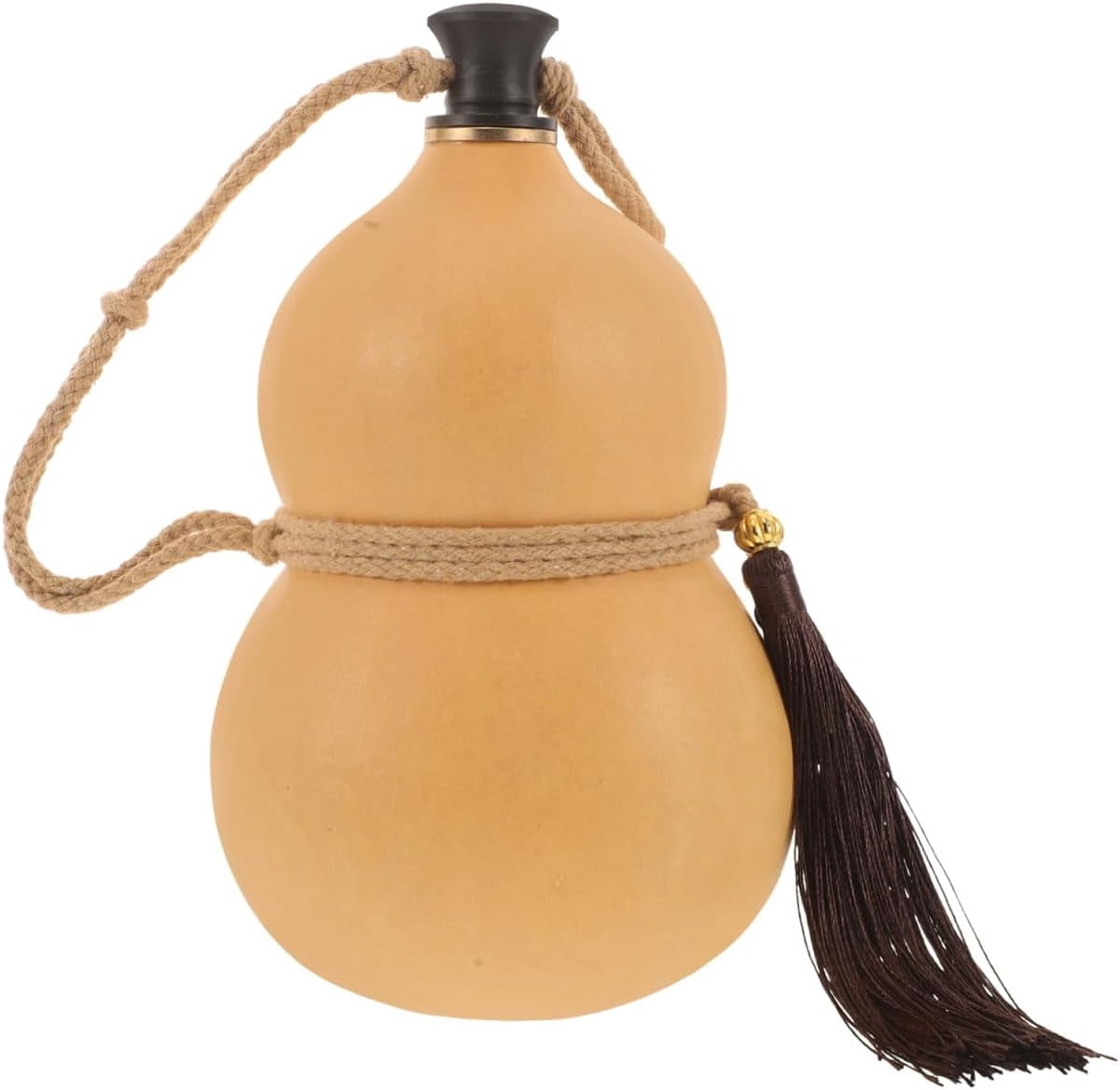 Portable Gourd Water Bottle Collapsible Shaped Drink Container for Camping Sturdy and Easy to Clean Versatile Vintage Design Pouring Wine Lovers