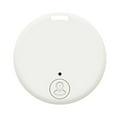 thumbnail image 1 of Portable Gps Tracking Bluetooth 5.0 Mobile Key Tracking Smart Anti-Loss Device - Two-Way Tracking Location Alarm For Items & Mobile Phones, Round Design, White, Color Box, 1 of 2