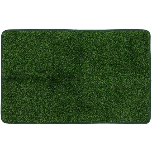 Portable Grass Pad Artificial for Dogs Puppy Whelping Reusable Pee Pads Baby Green
