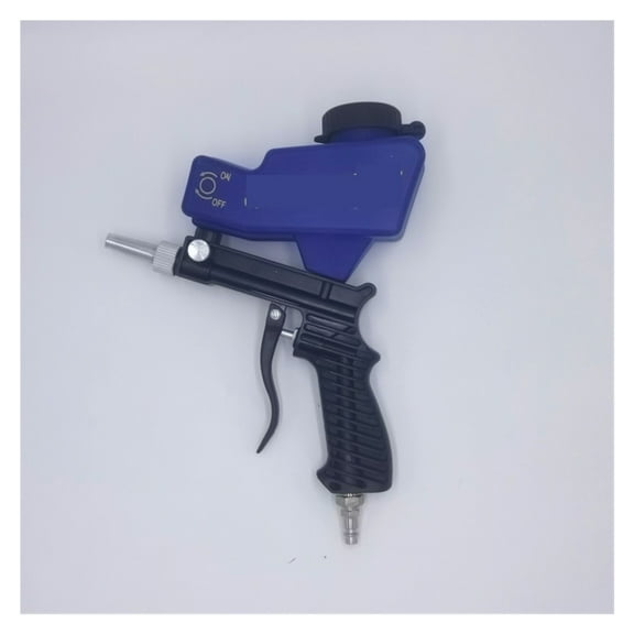 Portable Gravity Sandblasting Gun Pneumatic Sandblasting Set Rust Blasting Device Adjustable Mini Blasting Machine Spray Gun ,Versatile applications