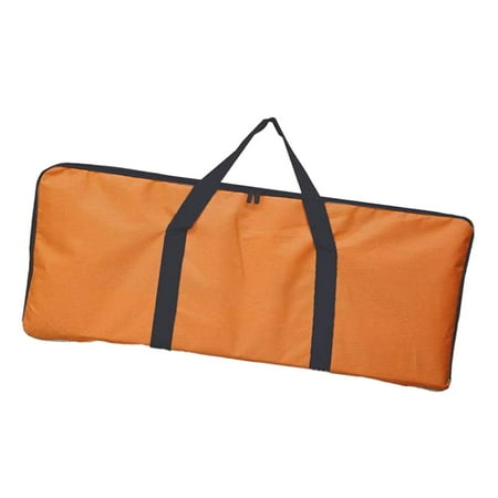 Portable Grill Bag Thicken Oxford Cloth Wear Resistant for BBQ Party Orange