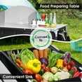 thumbnail image 1 of Portable Grill Table with Shelves, Countertop, and Detachable Water Basin, 1 of 3