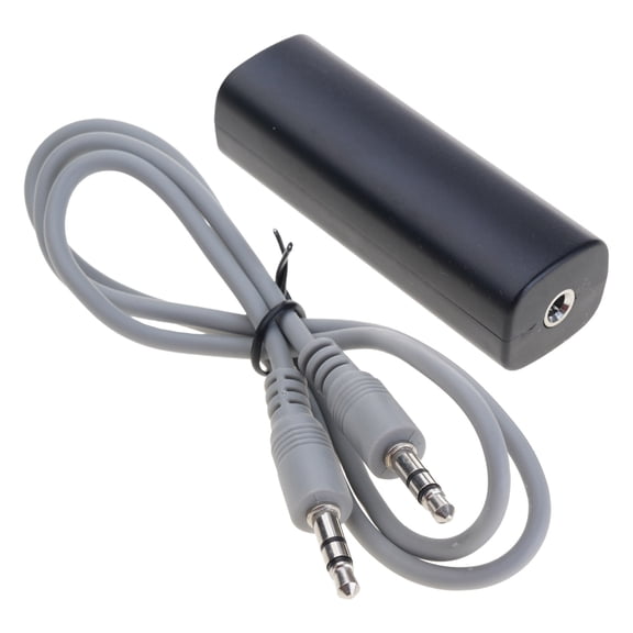 Portable Grounding Noise Isolator 3.5mm Port Sound Interferences Elimination Enhancing Sound Quality in Car and Home
