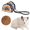 thumbnail image 1 of Portable Guinea Pig Travel Bag, Small Animals Pig Hamster Bag with Strap Breathable Portable, A_Gray 1 Portable Guinea Pig Travel Bag, By Meiiso, 1 of 7