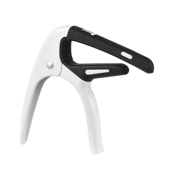 Portable Guitar Capo Professional Tone Changer with Pick for Acoustic Electric Guitars Ukulele Mandolin A