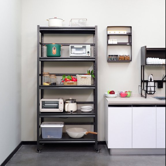 moobody ,Wheels Book Cabinet Room Bedroom Kitchen - With Office "h Bookcase Kitchen With Wheels Cabinet Room Kitchen 72 Cabinet