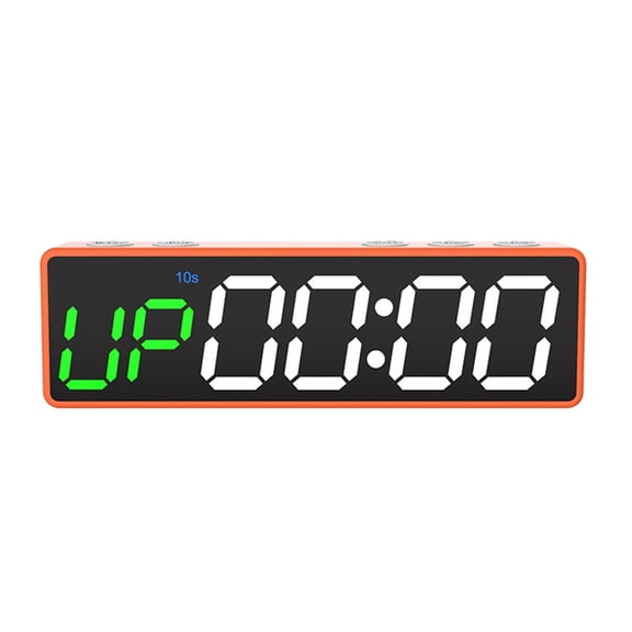 Portable Gym Timer Interval Timer Workout Fitness Clock Countdown/UP/Stopwatch Magnetic LED USB Rechargable For Home Garage