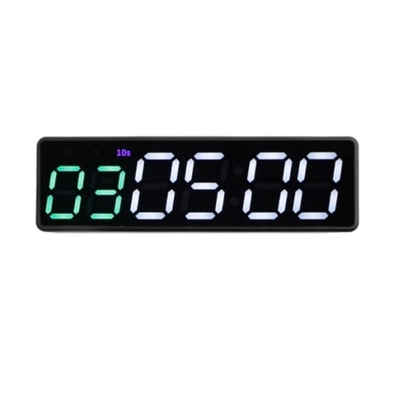 Portable Gym Timer Interval Timer Workout Fitness Clock Countdown/UP/Stopwatch Magnetic & USB Recharable ,Multi-Functional