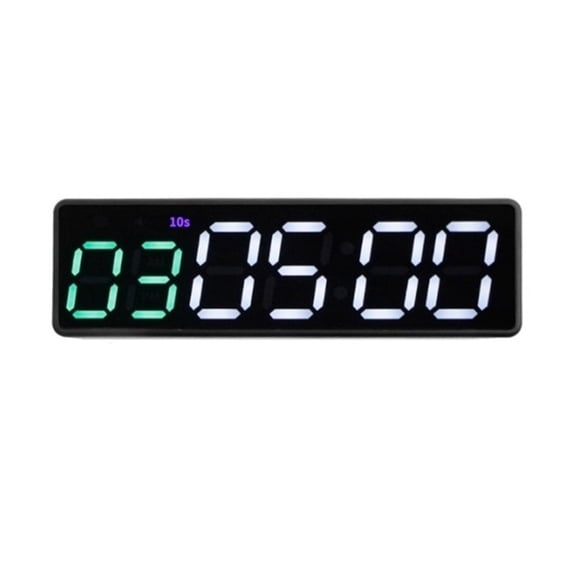Portable Gym Timer Interval Timer Workout Fitness Clock Countdown/UP/Stopwatch Magnetic & USB Recharable ,Multi-Functional