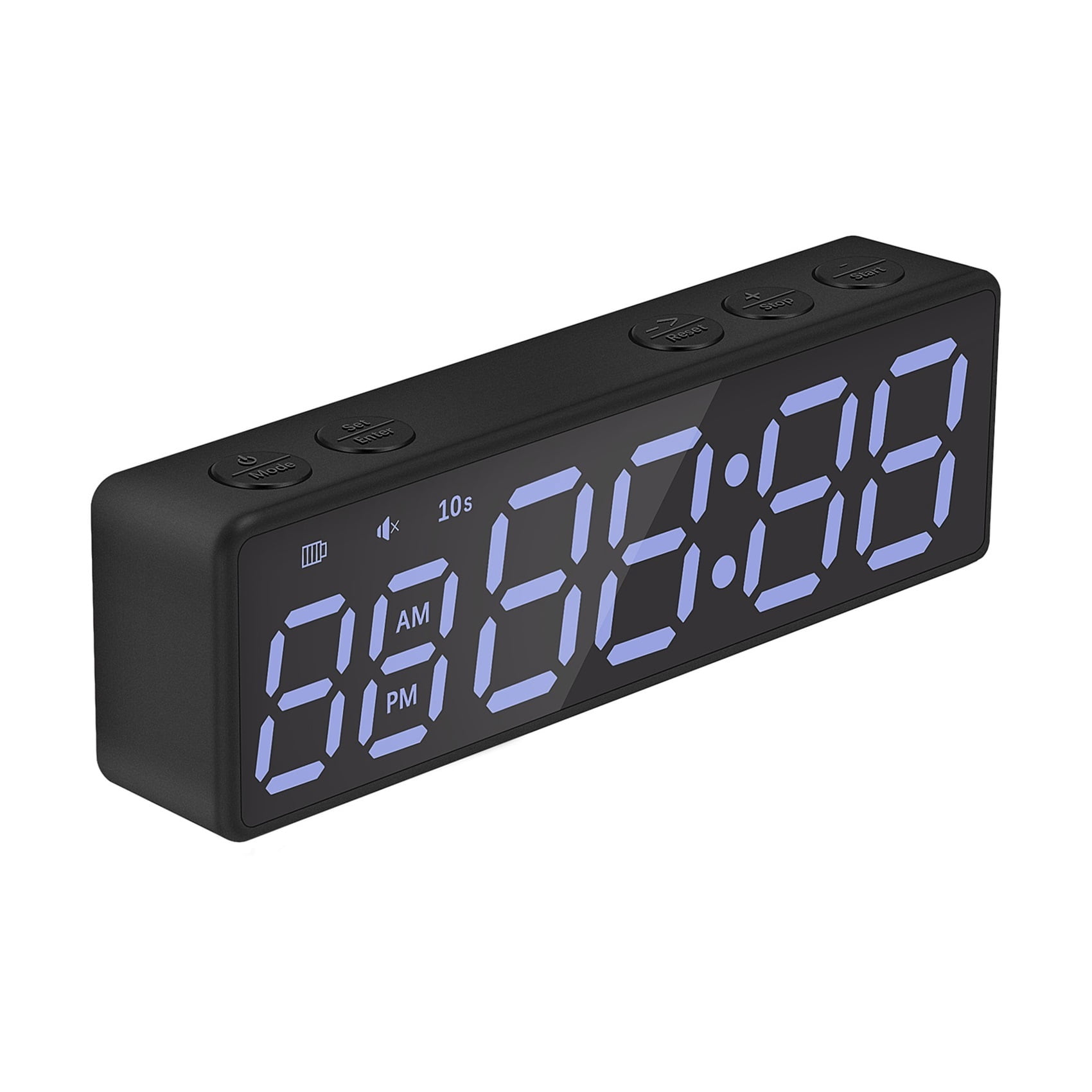 Portable Gym Timer Interval Timer Workout Fitness Clock Countdown/UP ...