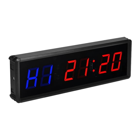 Portable Gym Timer LED Workout Clock Remote Control Digital Timer Multifunctional Fitness Timer Clock For Gym And Outdoor Sport