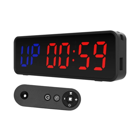 Portable Gym Timer Portable Fitness Timer With Recharable Battery Digital Timer For Fitness Home Gara Gym And Outdoor Sport ,Multi-Functional