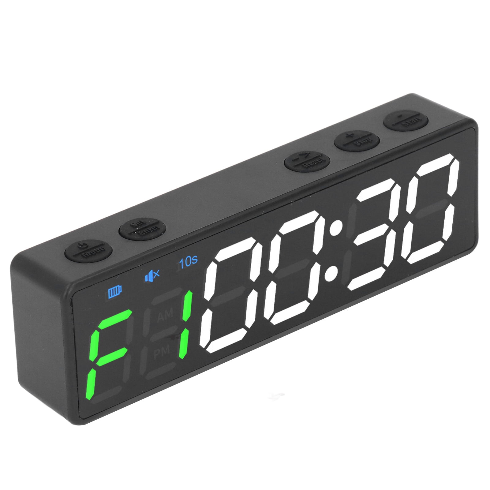 Portable Gym Timer Workout Timer Digital Display 12 Function Interval