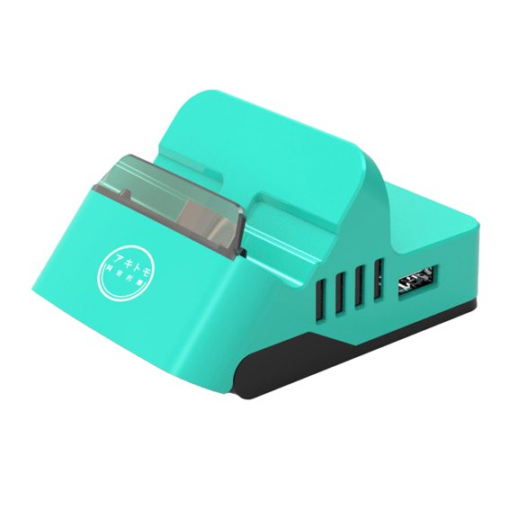 Portable HDMI-compatible to TV Video Converter for Switch Charger Dock Station