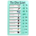 thumbnail image 1 of Portable Habit Tracker Chore Chart Board To Do List Planner For Daily Tasks, 1 of 9