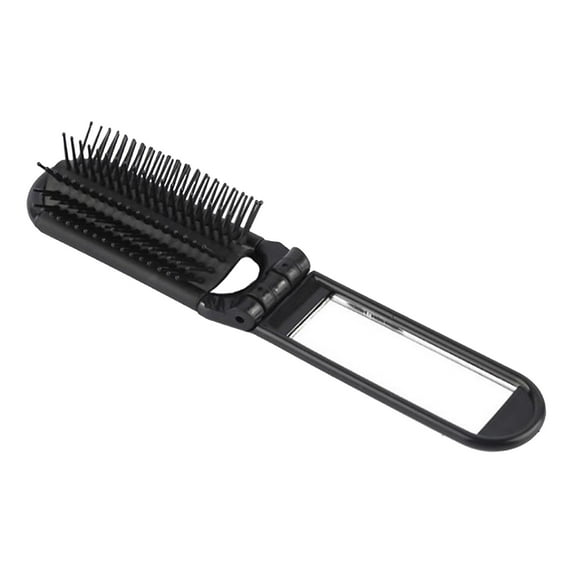 Portable Hair Brush Folding Design -static Compact Comb for Effortless Hair Care and Styling