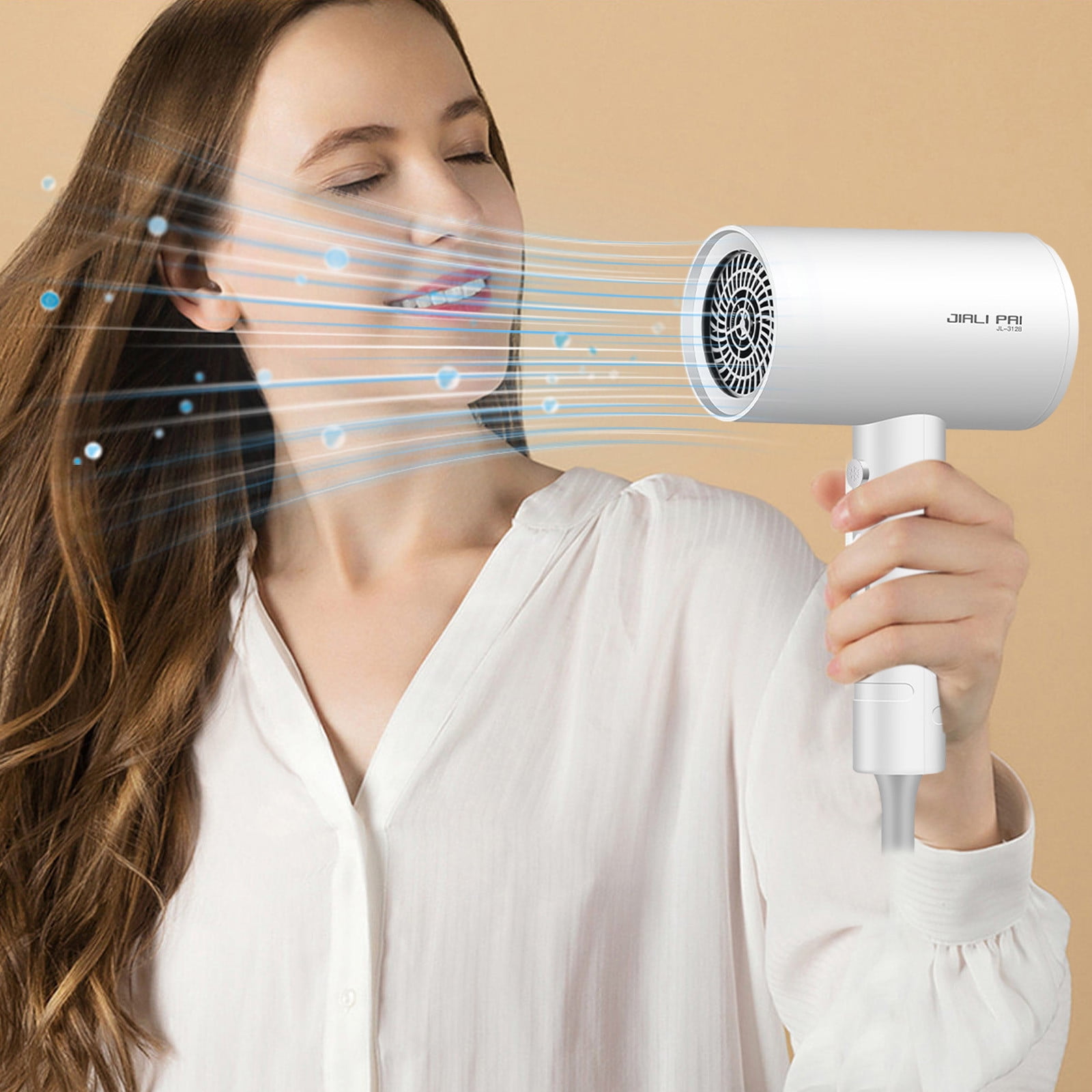 Portable Hair Dryers Negative Ionic Hair Dryer for Women Curly Hair