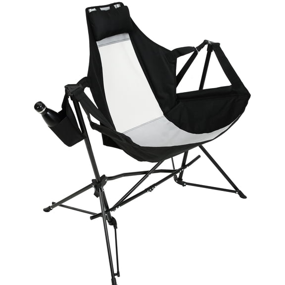 Portable Hammock Chair | Find Relaxation in Outdoor Spaces | Stable Triangle Bracket | Easy to Carry Around