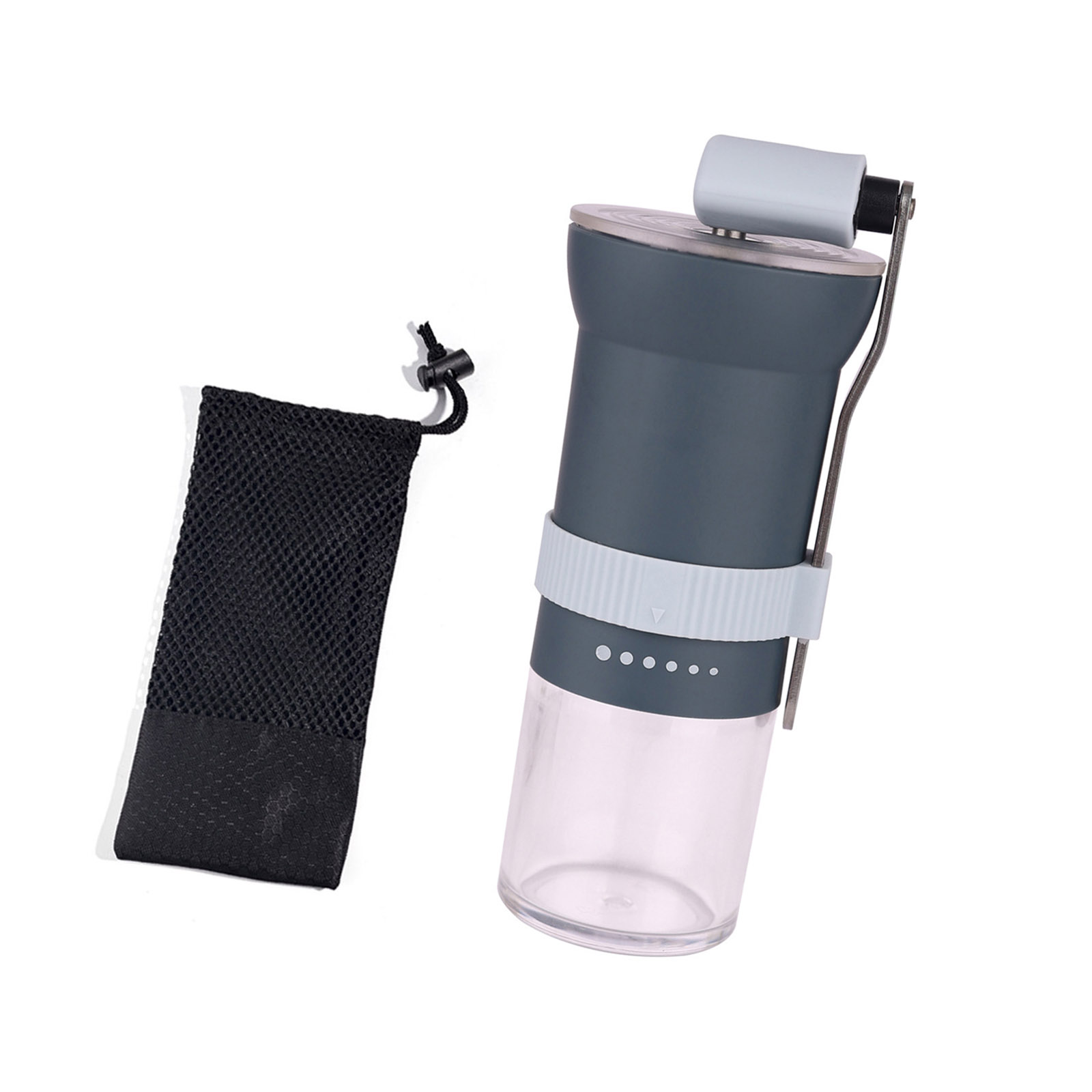 Portable Hand Burr Coffee Grinder Sturdy Manual Coffee Grinder Coffee Machine For A Pleased Brewing Experience