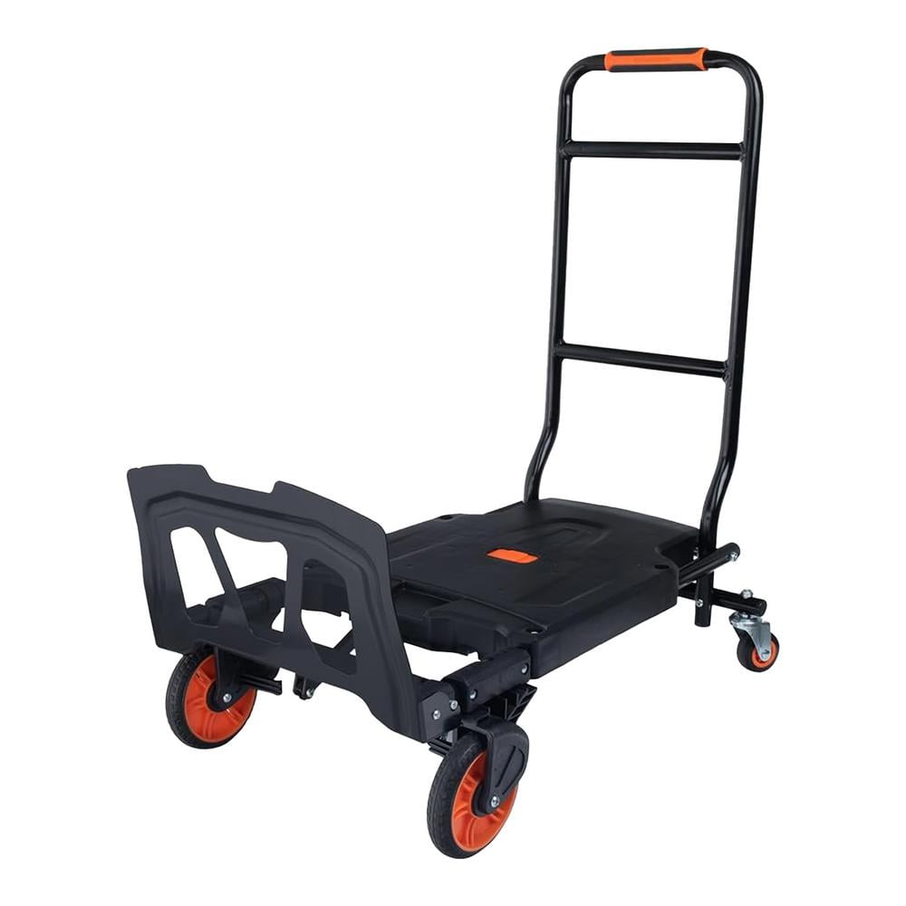 Portable Hand Cart, 2-in-1 Hand Moving Truck Heavy Duty, Wheeled ...