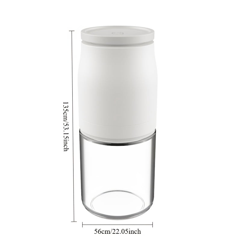 Portable Hand Grinder for Sea Salt, Pepper, and Other Spices | Adjustable Grinding Fineness, Material, Ideal for Home Kitchen and Outdoor Use