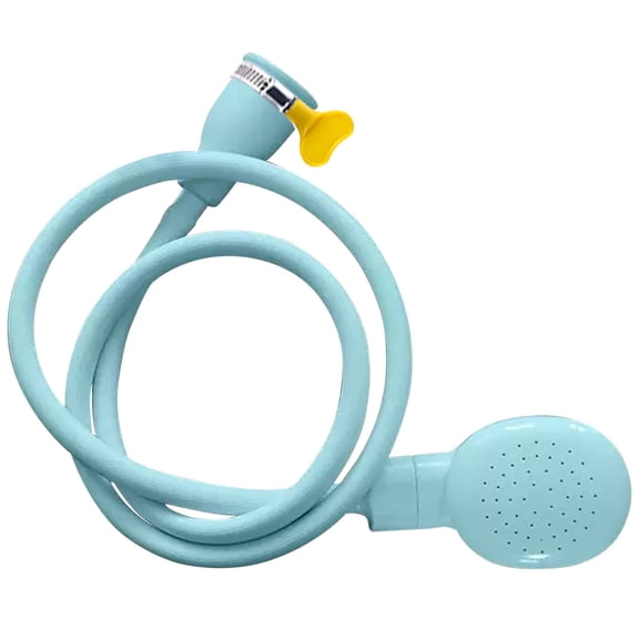 Portable Hand Held Shower Head, Pet Shower Spray Head with Hose, Garden Tube Sprayer, Bath Tub Sink Faucet Attachment, Sink Faucet Extension Sprayer for Pet Bathing,Washing Hair, 1Pc