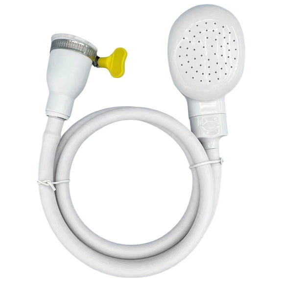 Portable Hand Held Shower Head,Quick Connect Handheld Shower Sprayer Head with Hose, Bath Tub Sink Faucet Attachment,Easy Install Pet Bathing Shower Kit for Bathing,Washing
