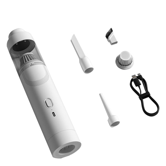 Portable Hand Vacuum for Car and Home Strong Suction Dust Cleaner USB Charging