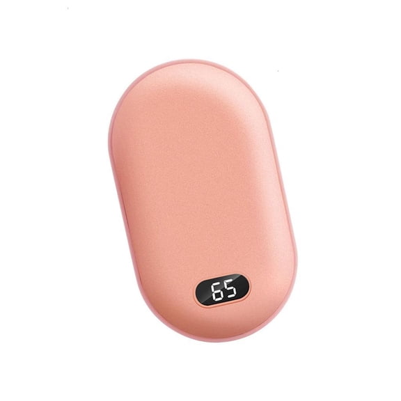 Portable Hand Warmer With 3 Heat Levels 3000mAh Battery USB C Fast Charging For Winter Outdoor Use