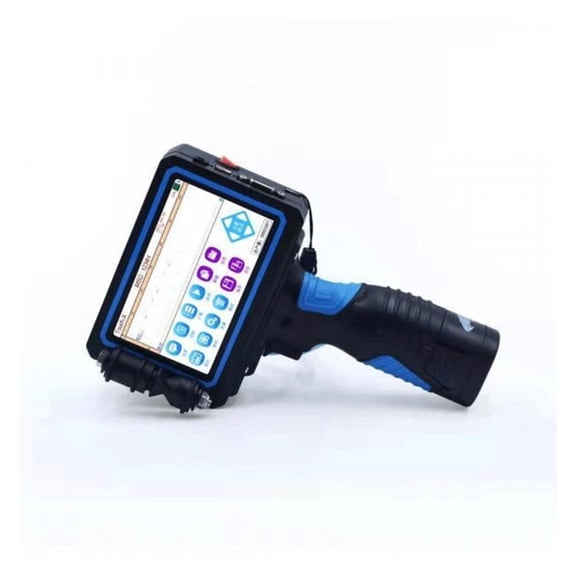 Portable Hand-held Code Printer Batch Expiry Date Printing Machine With Conveyor & Stand ,Easy to Operate