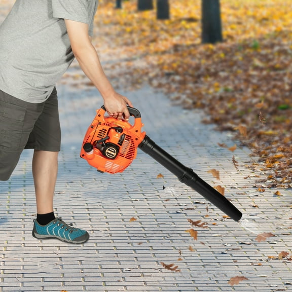 Portable Handheld 2-Stroke Engine Low Noise Lightweight Leaf Blower,Leaf Blowing for Lawn,Yard,Garden,House,Depot,Car