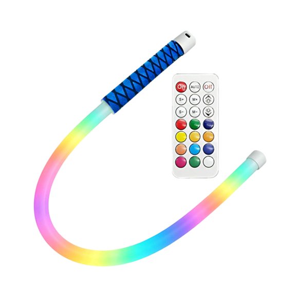Portable Handheld 3 Color Pliable Light Tube 0.5 Meter Multicolor Shine Stick for Camping Outdoor Lighting and Decorate